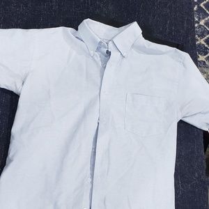 🍁 Mens light blue button down
